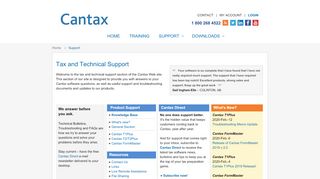 
                            13. Support - Technical and Tax Support Canada - Answers to Your Tax ...