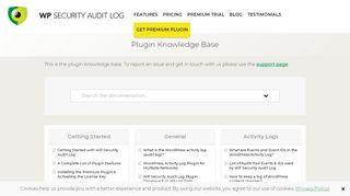 
                            9. Support & Technical Documentation | WP Security Audit Log