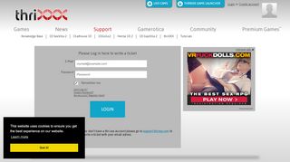 
                            3. Support | thriXXX - Interactive Hardcore 3D Sex Games