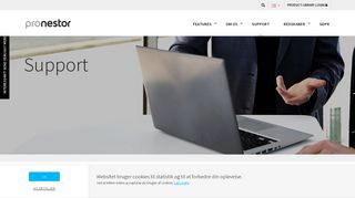 
                            3. Support til Pronestor - Få hjælp fra vores helpdesk