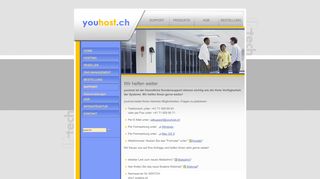 
                            4. Support - WILLKOMMEN BEI YOUHOST — Willkommen bei You Host