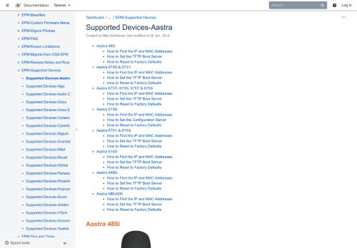
                            10. Supported Devices-Aastra - PBX GUI - Documentation - FreePBX Wiki