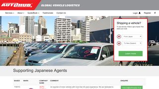 
                            9. Supporting Japanese Agents - Autohub