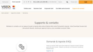 
                            10. Supporto & contatto | Viseca Card Services