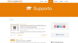 
                            8. Supporto - FatturaperTutti