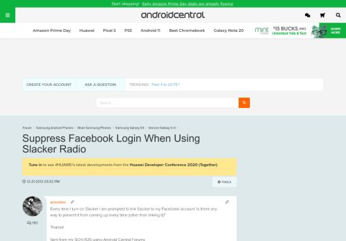 
                            12. Suppress Facebook Login When Using Slacker Radio - Android Forums ...