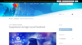 
                            11. Suppression du login social Facebook - valor.pro