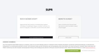 
                            12. SUPR: Startseite