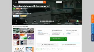 
                            4. Supratech Micropath Laboratory, Ellis Bridge - Pathology Labs in ...