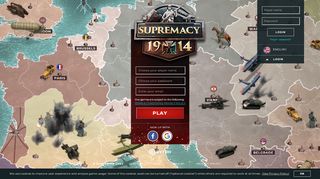 
                            3. Supremacy 1914 - The World War I real-time strategy browsergame