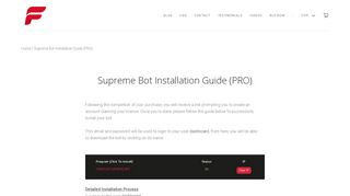 
                            2. Supreme Bot Installation Guide - ForceCop | ForceCop