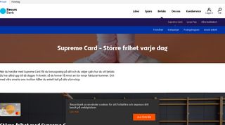 
                            13. Supreme Card - upp till 60 dagars fri kredit -Resurs Bank