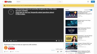 
                            7. Suprnova.cc How to mine on suprnova with workers - YouTube