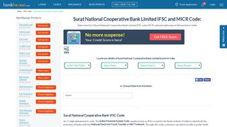 
                            9. Surat National Cooperative Bank Limited IFSC Code, MICR Code ...