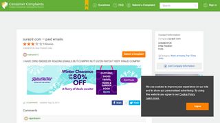 
                            4. sureptr.com — paid emails - Indian Consumer Complaints Forum
