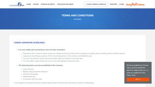 
                            5. Sureseats | Terms and Conditions