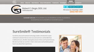
                            11. SureSmile® Testimonials - Robert F. Girgis, DDS, Ltd. | Woodridge IL