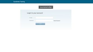 
                            12. SureSmile Training: Login