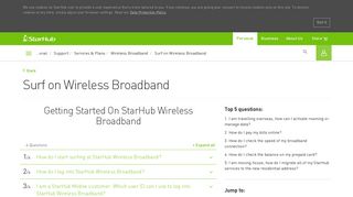 
                            5. Surf on Wireless Broadband | StarHub Support