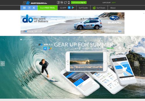 
                            9. Surf reports, surfing forecasts and live beach cams - SURF2SURF