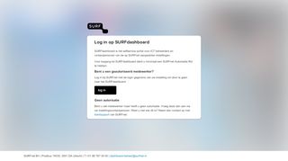 
                            3. SURFdashboard - SURFnet