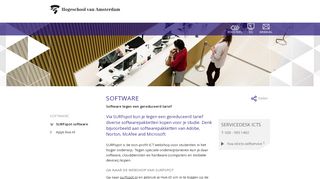 
                            12. SURFspot software - Hogeschool van Amsterdam - HvA info A-Z