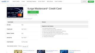 
                            13. Surge Mastercard - Credit.com