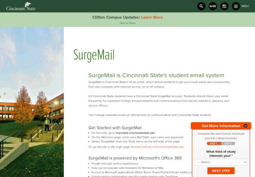 
                            3. SurgeMail | Cincinnati State