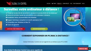 
                            8. Surveillance PC et MAC - Global GSM Control