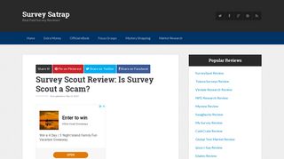 
                            4. Survey Scout Review: Is Survey Scout a Scam? | SurveySatrap