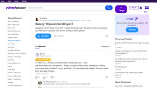 
                            8. Survey Tinjauan bandingan? | Yahoo Answers