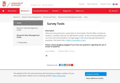 
                            1. Survey Tools | menu | Tools & Services | Research Data Office ...