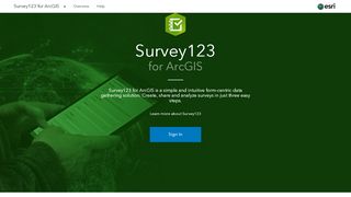 
                            10. Survey123 for ArcGIS