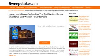 
                            10. survey.medallia.com/bwfeedless The Best Western Survey 250 ...