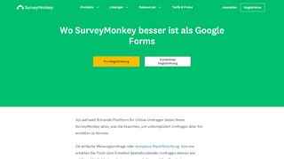 
                            6. SurveyMonkey & Google Forms im Vergleich | Unterschiede & Vorteile