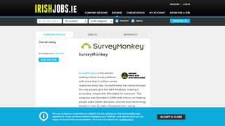 
                            12. SurveyMonkey Jobs and Reviews on Irishjobs.ie