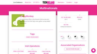 
                            7. SurveyMonkey | TechIreland