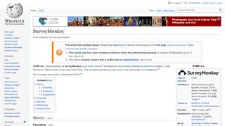 
                            7. SurveyMonkey - Wikipedia