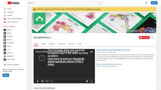 
                            11. SurveyMonkey - YouTube