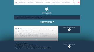 
                            7. SurveyXact - AAU It Services