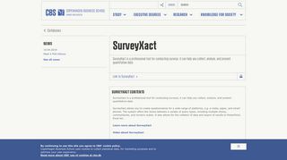 
                            5. SurveyXact | CBS - Copenhagen Business School