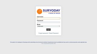 
                            2. Suryoday Webmail :: Log in