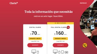 
                            1. Suscripciones Clarín