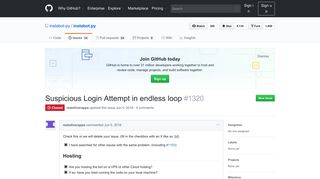 
                            2. Suspicious Login Attempt in endless loop · Issue #1320 · instabot-py ...