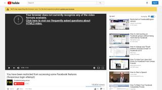 
                            11. Suspicious login attempt - YouTube