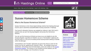
                            10. Sussex Homemove Scheme - Hastings Borough Council