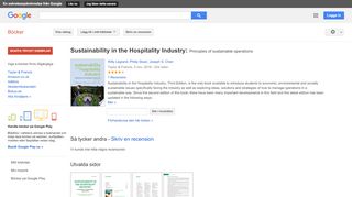 
                            13. Sustainability in the Hospitality Industry: Principles of ...