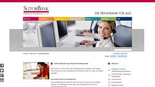 
                            1. Sutor Bank Kundenportal | Informationen zum Kundenportal