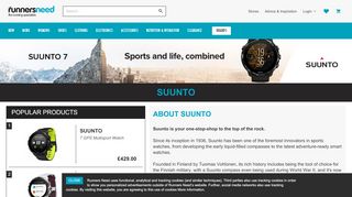 
                            10. Suunto | Large collection | Runners Need
