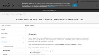 
                            11. Suunto Spartan Sport Wrist HR Baro - Features - Kompas